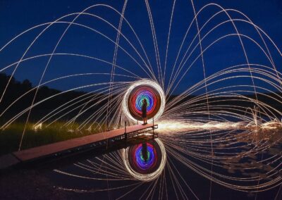 Steelwool Spinning